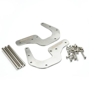 Fastrax LMT Solid Axle MT Stainless Steel Front Bumper Armor (FTLS11)