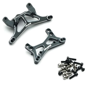 Fastrax Losi Micro-B Aluminium Front & Rear Shock Towers (2P (FTLS12BK)
