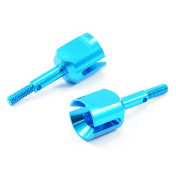 Fastrax Tamiya TT02 Aluminium Wheel Axle (Pr) (FTTA005B)