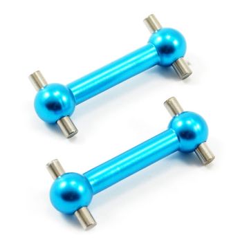 Fastrax Tamiya TT02 Aluminium Dogbone Driveshafts (Pr) (FTTA008B)