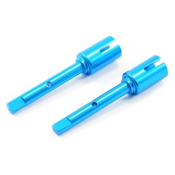 Fastrax Tamiya TT02 Aluminium Front/Rear Prop Shafts (2) (FTTA011B)