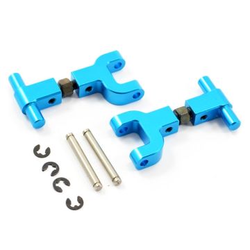 Fastrax Tamiya TT02 Aluminium Adj. Rear Upper Arm (Pr) (FTTA019B)
