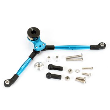 Fastrax Tamiya CW-01 Aluminium Steering Servo Saver Asseembly (FTTA126B)