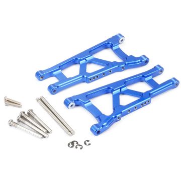 Fastrax TRX Fits Slash/Stampede 4X4 Blue Aluminium Front Lower Arms (FTTX250)