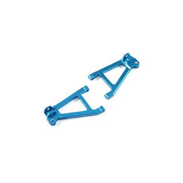Fastrax TRX Blue Aluminium Front Lower Arms Fits Mini Slash (FTTX280)