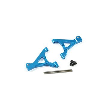 Fastrax TRX Blue Alum Front Upper Arms Fits Mini Slash (FTTX282)