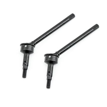 Fastrax TRX-4M Metal Front Cvd Driveshafts (Pr) (FTTX472)