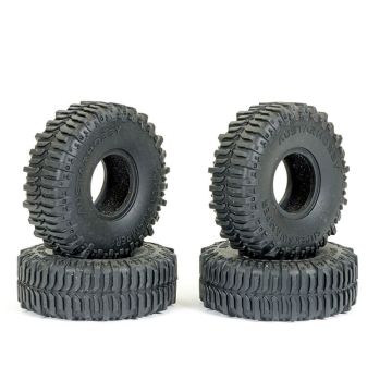 Fastrax TRX-4M Super Swamper Tyre & Foam Set (4Pc) 60X21mm (FTTX486)