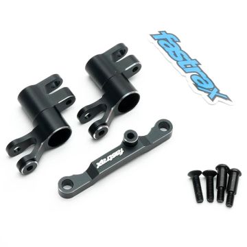 Fastrax Mini Maxx 7075 Aluminium Steering Bar & Cranks (FTTX500BK)