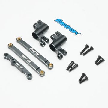 Fastrax Mini Maxx 7075 Aluminium Complete Steering Set (FTTX502BK)