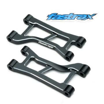 Fastrax Mini Maxx 7075 Aluminium Front Upper Arm Set (Pr) (FTTX504BK)