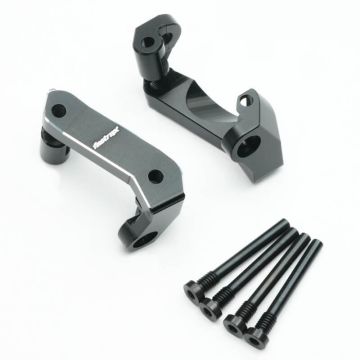 Fastrax Mini Maxx 7075 Aluminium Front C-Hub Uprights (Pr) (FTTX506BK)