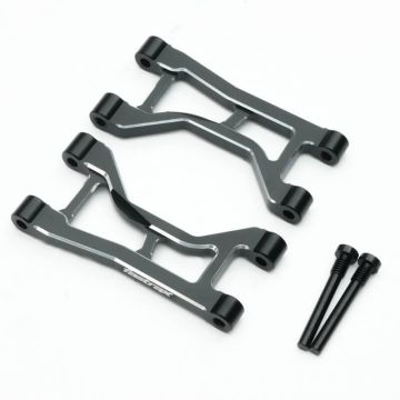 Fastrax Mini Maxx 7075 Aluminium Rear Upper Arm Set (Pr) (FTTX508BK)