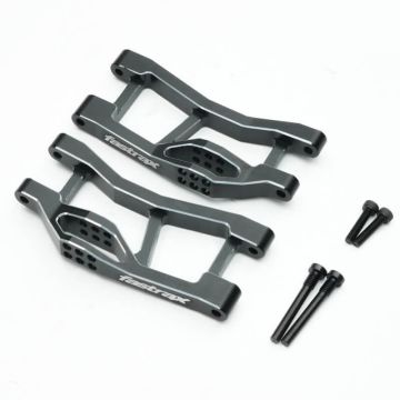 Fastrax Mini Maxx 7075 Aluminium Rear Lower Arm Set (Pr) (FTTX509BK)