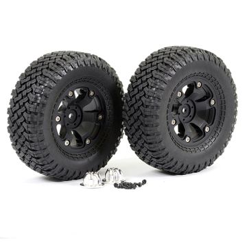 FTX Outback 3 Complete Mounted Wheel & Tyre (Pr) 100mm (FTX10029)