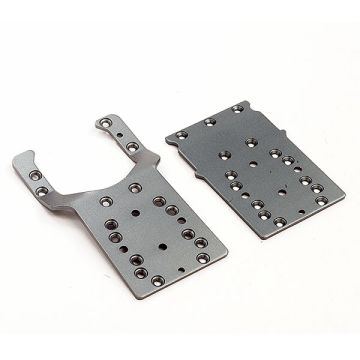 FTX Rokatan Front & Rear Alu Chassis Plates (FTX10132)