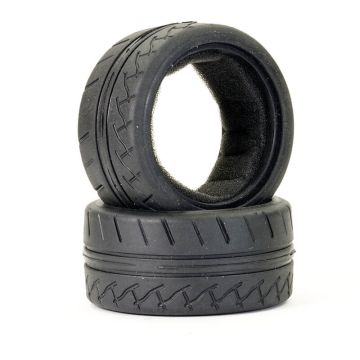 FTX Stinger Front 32Mm Rubber Tyre W/Inserts (Pr) (FTX10576)