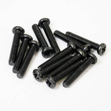 FTX Havok Panhead Self Tapping Screws 2.5 X 14mm (12Pc) (FTX10645)