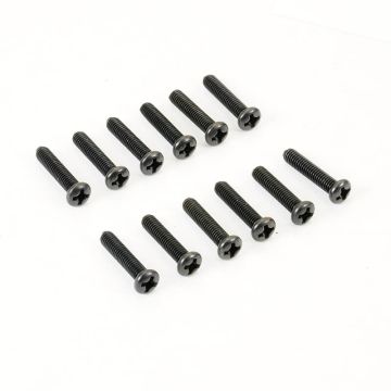 FTX Havok Panhead Self Tapping Screws 3 X 15mm (12Pc) (FTX10649)