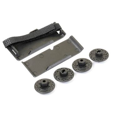FTX Utah Side Chassis Plates & Wheel Hexes (FTX10827)