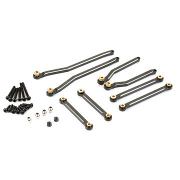 FTX Utah Aluminium High Clearance Link - Black (FTX10856)