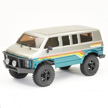 FTX Outback Mini XP 1:18 Evo Van Trail RTR - Metal Grey (FTX5483MG)