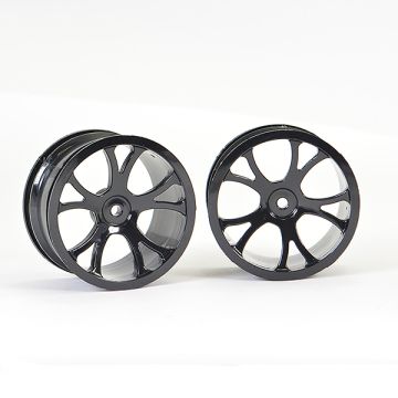 FTX Vantage Rear Wheel 2pcs - Black (FTX6306B)