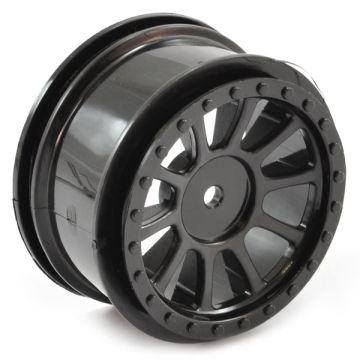 FTX Hooligan Rally Wheels (Pr) Black (FTX6464B)