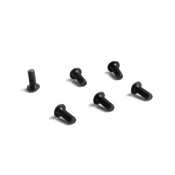 FTX Button Head Hex Screw 6pcsm3*8 (FTX6525)