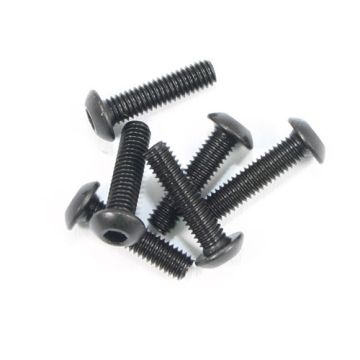 FTX Button Head Hex Screw M3*12 6pcs (FTX6527)