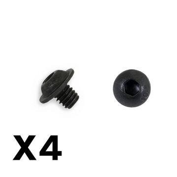 FTX Ring Self Tapping Screw 2.5*3 4pcs (FTX6534)