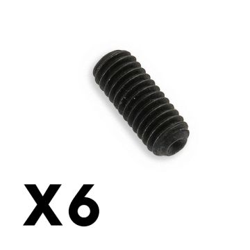 FTX Droop Set/Grub Screws M4*10 6pcs (FTX6543)