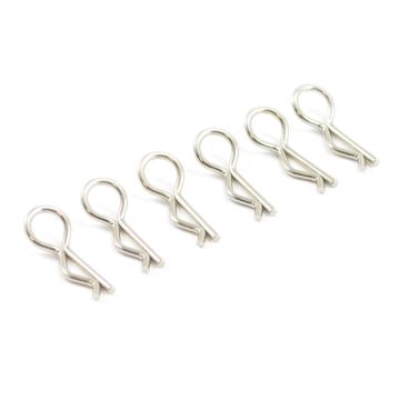 FTX Body Clip(Medium Size) 6pcs (FTX6550)