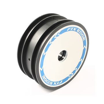 FTX Edge Front Wheels (Pr) - White Print (FTX6621W)