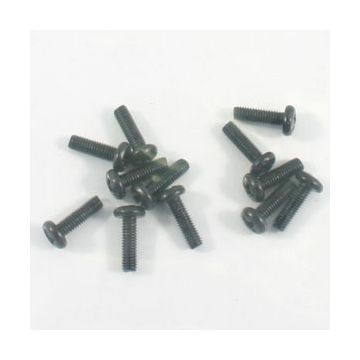 FTX Edge/Siege Round Head Screw 3X10mm (FTX6784)