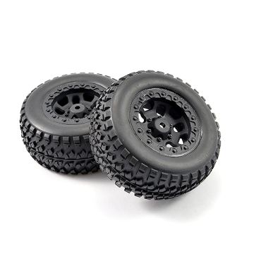 FTX Zorro Mounted Tyres On Wheels (Pr) (FTX6952)