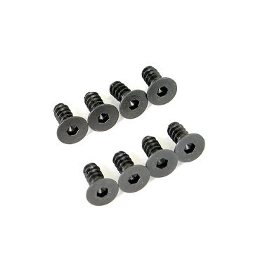 FTX Zorro Flat Head Hex Screw M4X10mm Self Tapping (6pcs) (FTX6961)