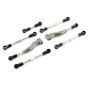 FTX Surge Aluminium Front Upper Arm/Turnbuckle Link Set (FTX7330)