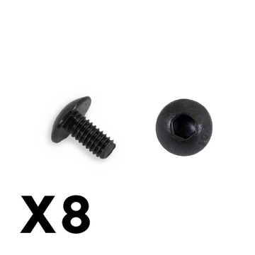FTX Outback Button Head Screw M2.5*5 (8) (FTX8225)
