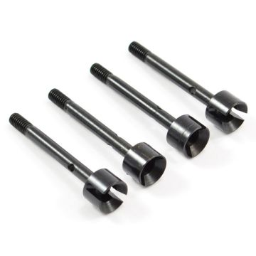 FTX Outback Aluminium Wheel Axle Extra Long +5mm (4)(For FTX8246) (FTX8245)