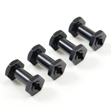 FTX Outback Aluminium Wheel Hex W/Pins (2*10) Extra Wide +5mm (4) (For FTX8245) (FTX8246)