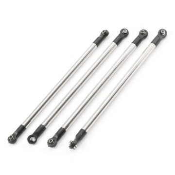 FTX Outback 2.0 Nickel Plated Steel Side Linkage 100mm (4pcs) (FTX8265)