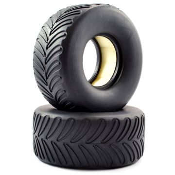 FTX Mighty thunder Tyres W/Foam (Pr) (FTX8420)