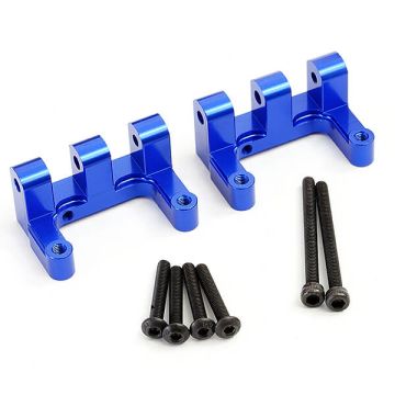 FTX Mauler Aluminium Centre Link Ball Mounts (2pcs) - Blue (FTX8830B)