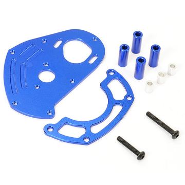 FTX Mauler Aluminium Motor Mount Plate - Blue (FTX8840B)