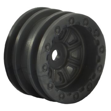 FTX Outback Mini Wheel Set - Black (4pcs) (FTX8860BK)