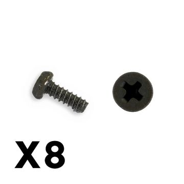 FTX Outback Mini 3.0 Round Hea D Self Tapping Screw 1.7X5 (8P (FTX8918)