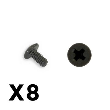 FTX Outback Mini 3.0 Button Head Metric Hex Screw 2X4 (8pcs) (FTX8920)