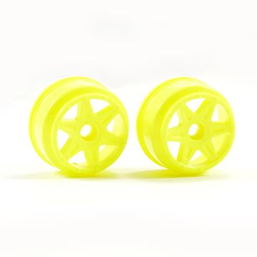 FTX Comet Desert Buggy /Short Course Front Wheel Yellow (FTX9076Y)