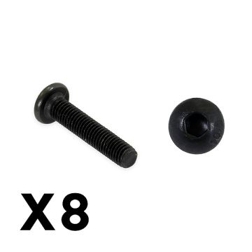FTX Outback Fury Button Head 3 X 16mm Hex Screw (8pcs) (FTX9188)